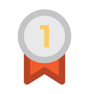 Favori düz vektör simgesi