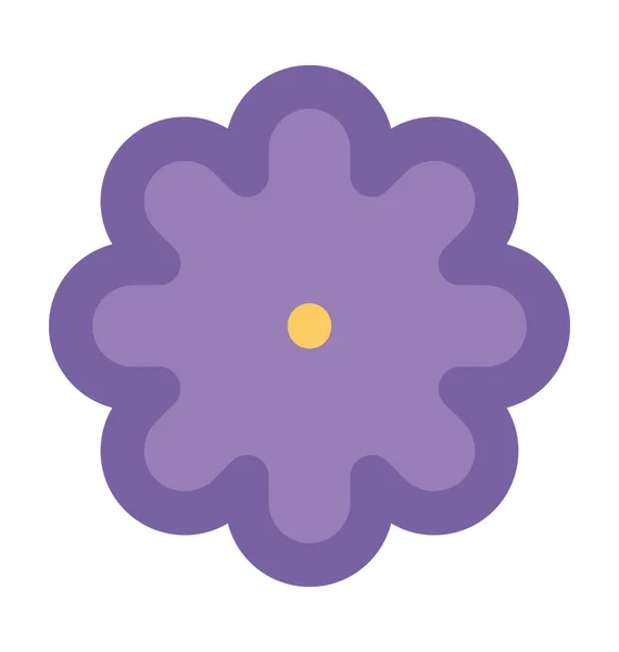 Ромашки Квітка Вектор Плоскої Значок — стоковий вектор
