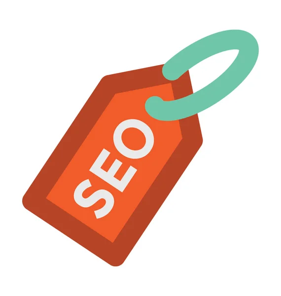 Seo Плоский Вектор — стоковый вектор