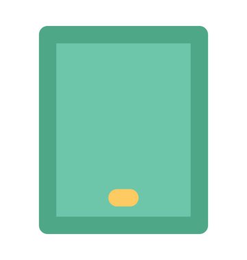 telefon düz vektör simgesi