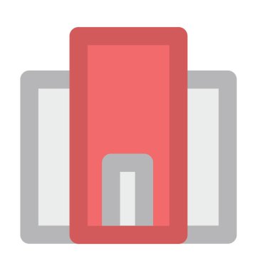 Düz vektör simgesi oluşturuluyor