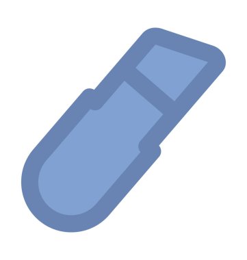 Ruj Düz Vektör Simgesi