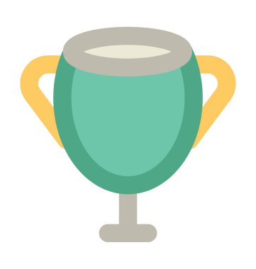 Trophy Düz Vektör Simgesi