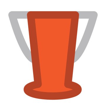 Trophy Düz Vektör Simgesi