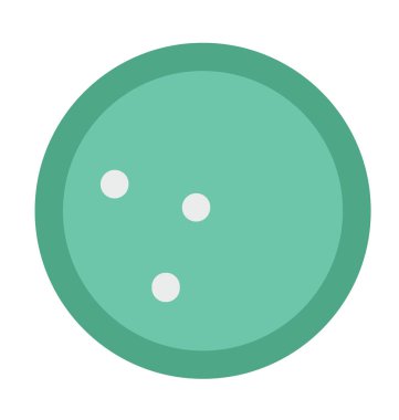 oyuncu düz vektör simgesi