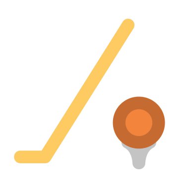 Tenis yarasa düz vektör simgesi