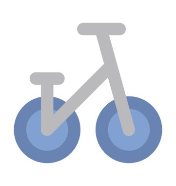 Döngüsü düz vektör simgesi