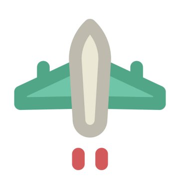 düzlem düz vektör simgesi