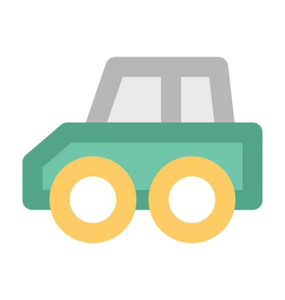 Auto Flat Vector Icon — Stockvektor