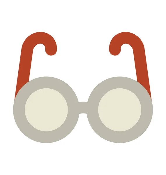 Sonnenbrille Flat Vector Icon — Stockvektor