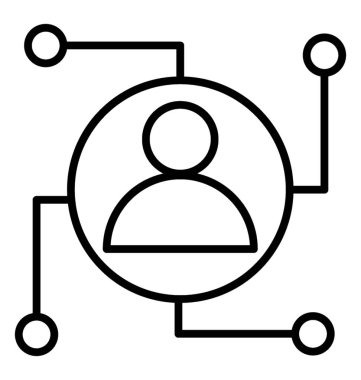 Ağ satırı simgesi pazarlama, bağlı kuruluş pazarlama kavramı