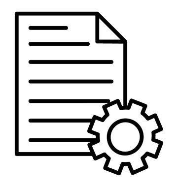 Dişli, satırı simgesi sayfa optimizasyon ile sayfa