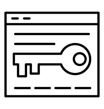 Anahtar ifadeler satırı simgesi. Arama Motoru Optimizasyonu sembolü 