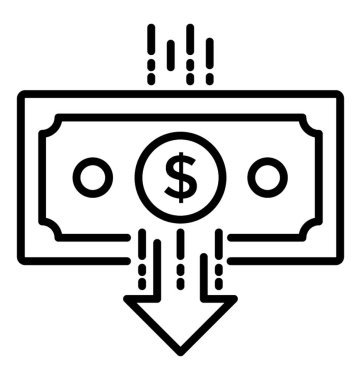 Satırı simgesi gelir, gelir getirici