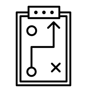 Strateji, şirket ilkesi planlama satırı simgesi 