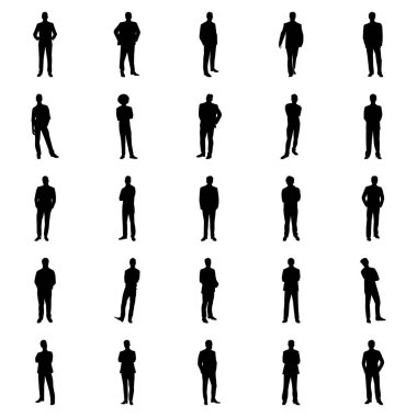 İnsan Pictogram Vektör Paketi 