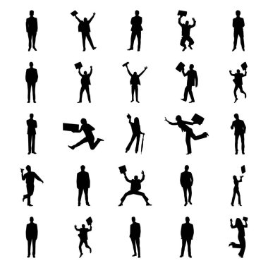 İnsan Pictogram Vektör Paketi