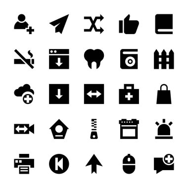 Kullanıcı arabirimi Icons Set