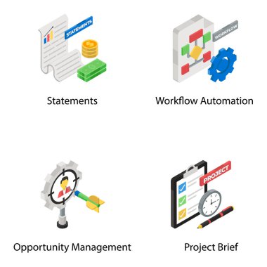 İnsan Kaynakları ve İstihdam Vektörleri Paketi 