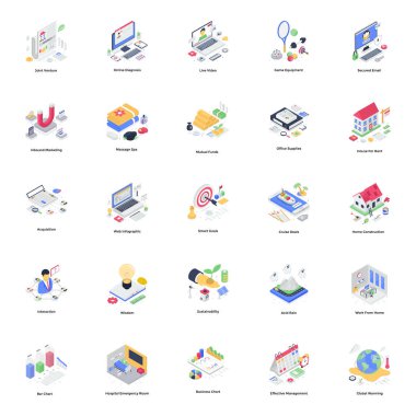 Sizin için olağanüstü bir ödev hazırlayalım. Modern grafik endüstrisinin ihtiyaçlarını karşılamak için, yaratıcı ve izometrik çizim paketinin havalı bir tasarımı. Sırnaşmak ve bundan faydalanmak için mükemmel bir paket. Mutlu İndirmeler! 
