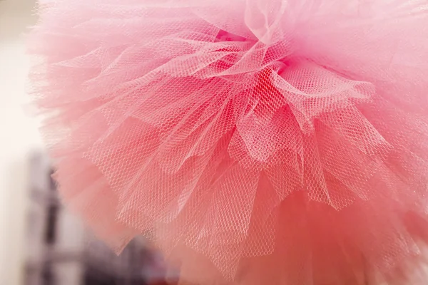 Pompon textura de fundo rosa — Fotografia de Stock