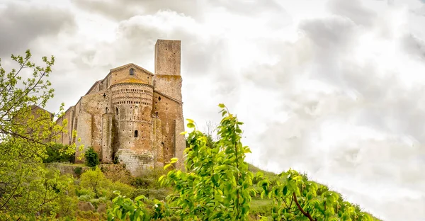 Tuscania Igreja de San Pietro Lazio Viterbo Itália — Fotografia de Stock