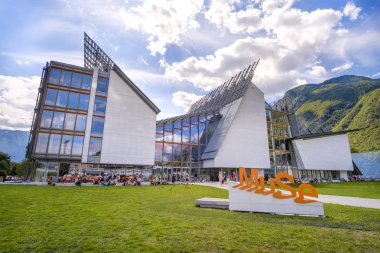 Trento - Doğal Tarih Müzesi'Renzo Piano tarafından tasarlanmış müzede muse