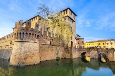 İtalyanca kaleler - Fontanellato - Parma - Emilia Romagna - İtalya