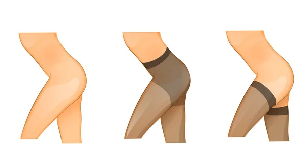 Haut de contrôle des femmes collants — Image vectorielle