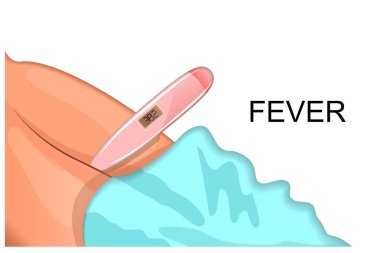 Bir koltuk altı termometre