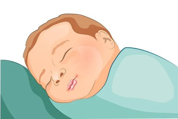 A μωρό ύπνου. — Διανυσματικό Αρχείο