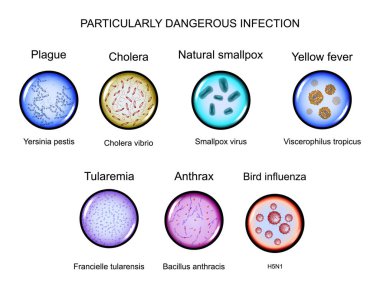 particularly dangerous infections clipart