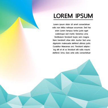 soyut geometrik, modern tarzı ile arka plan