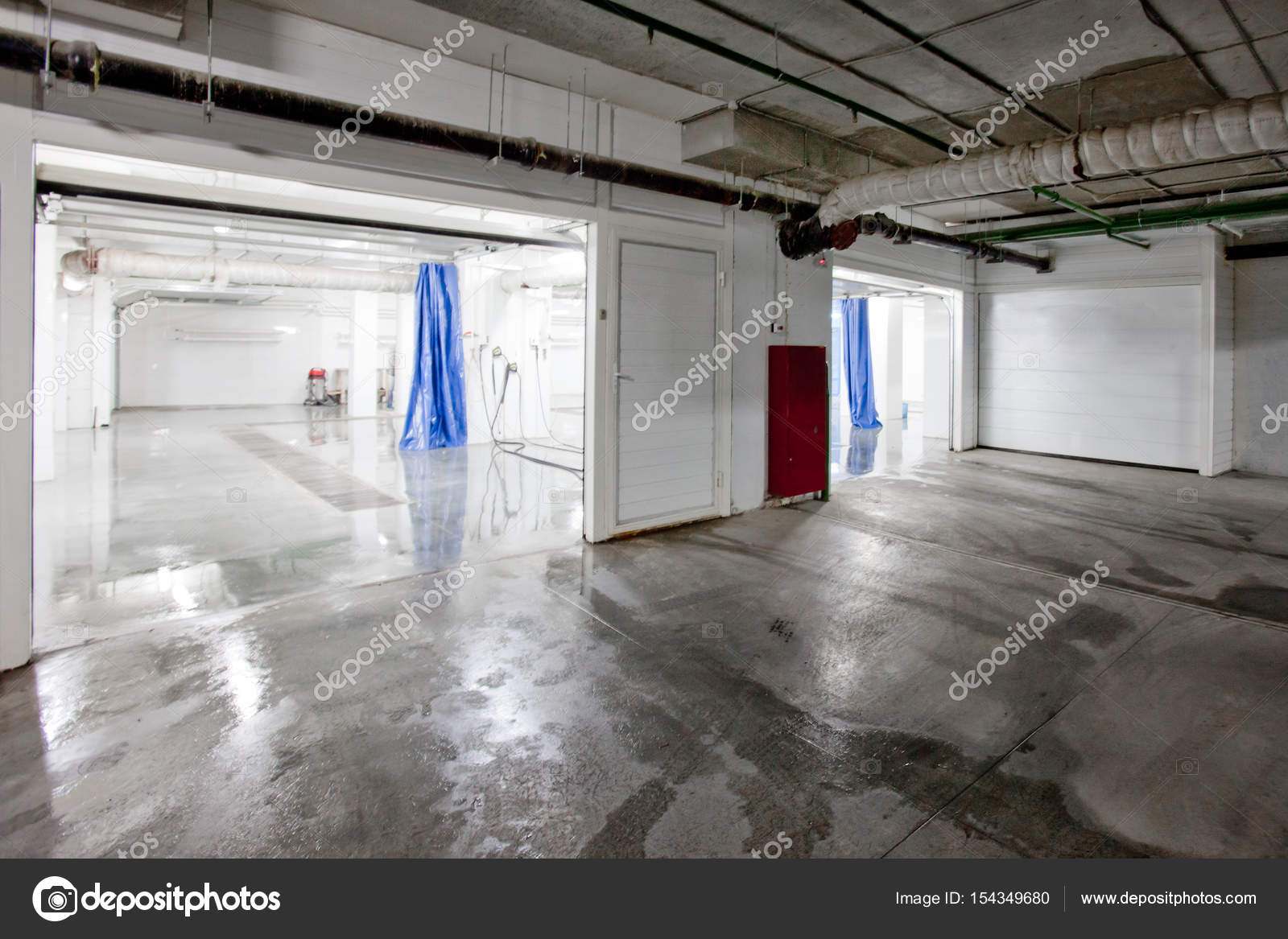 Interior space car wash — Stock Photo © 371819 154349680