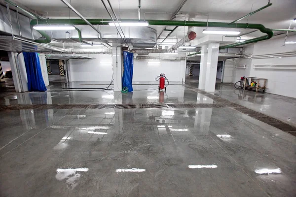 Inside of car wash — Stock Photo, Image