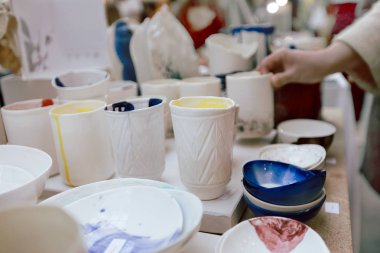 Beyaz seramik kap çeşitleri