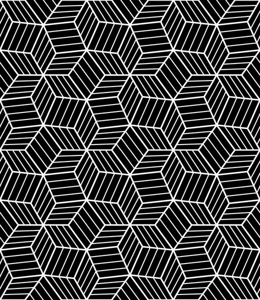 Vector modern seamless geometry pattern trippy, black and white