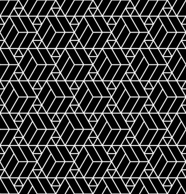 soyut geometrik moda deseni