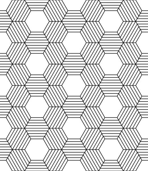 Abstract geometric fashion pattern — Stock vektor