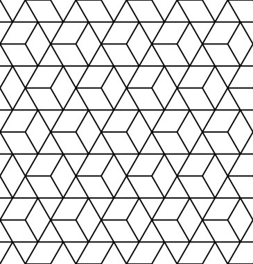 soyut geometrik moda deseni