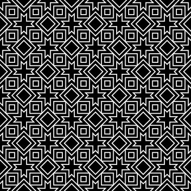 soyut geometrik moda deseni