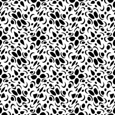  Soyut geometrik siyah-beyaz grafik tasarım baskı desen