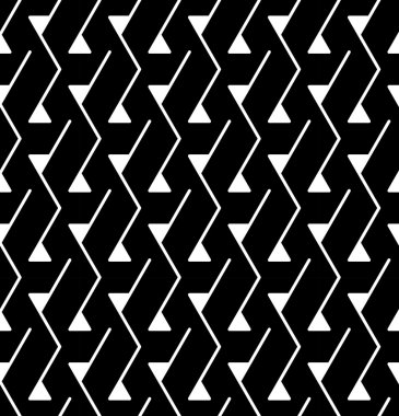  Soyut geometrik siyah-beyaz grafik tasarım baskı desen