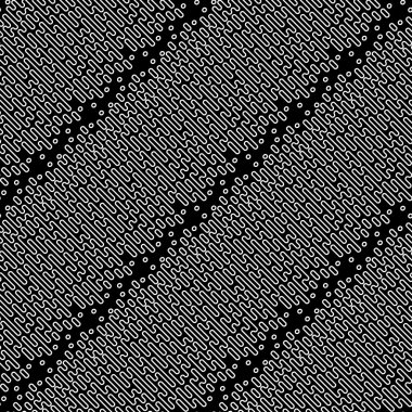  Soyut geometrik siyah-beyaz grafik tasarım baskı desen