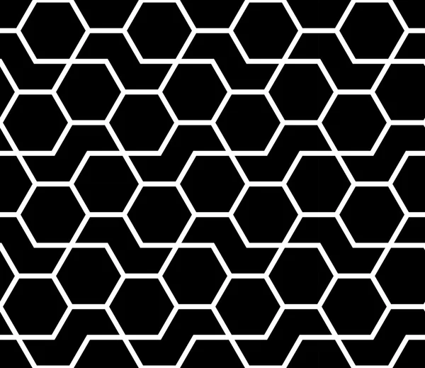 Abstract geometric black and white graphic design print pattern