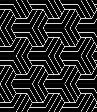  Soyut geometrik siyah-beyaz grafik tasarım baskı desen