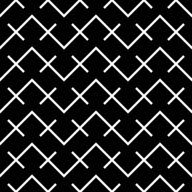  Soyut geometrik siyah-beyaz grafik tasarım baskı desen