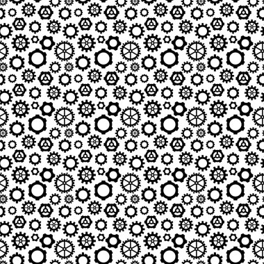  Soyut geometrik siyah-beyaz grafik tasarım baskı desen