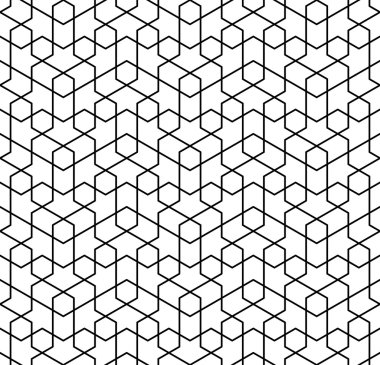 Soyut geometrik siyah-beyaz grafik tasarım baskı desen