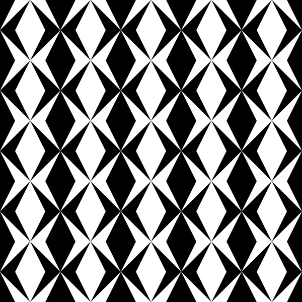 Abstract geometric black and white graphic design print pattern — Stock Vector